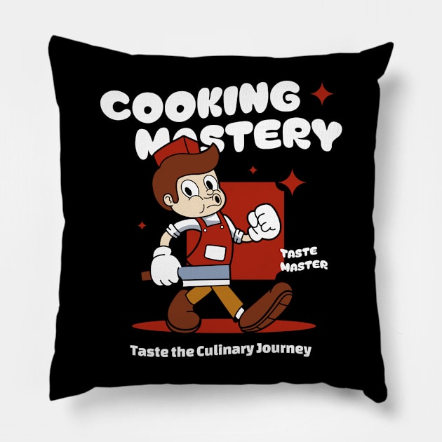 Cooking Mastery Pillow by Harrisaputra