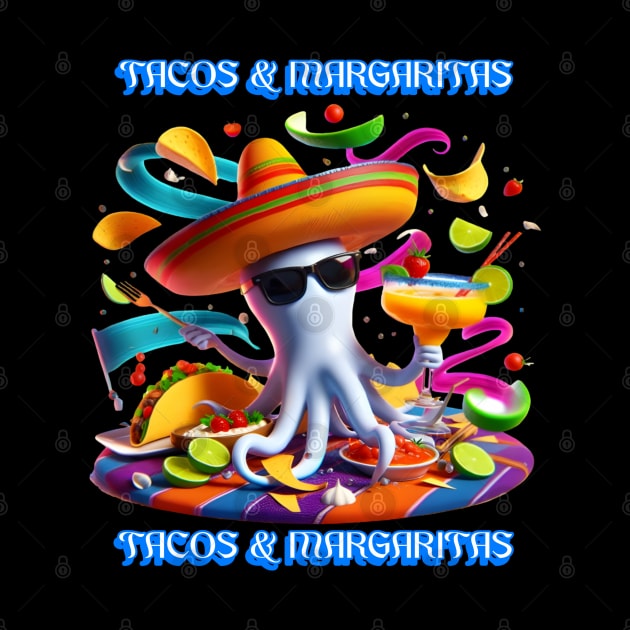 Festive Fiesta Flavors tacos and margaritas by coollooks