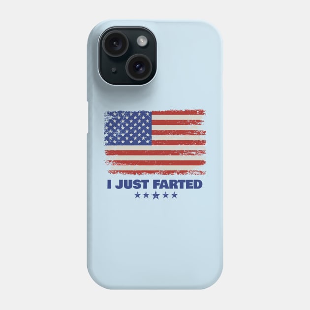 I Farted - Long Live America Phone Case by Crazy Collective