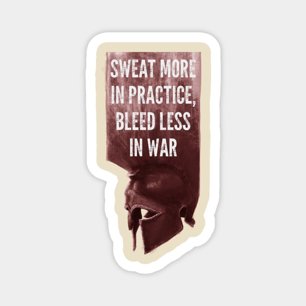 Spartan Credo Magnet by KumaEyes