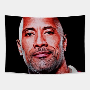 dwayne johnson Tapestry