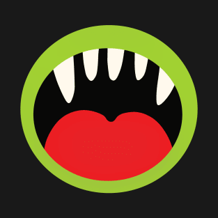 Halloween Scary Mouth T-Shirt