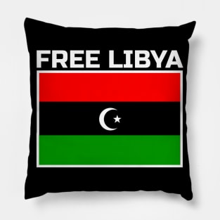 Free Libya Pillow