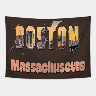 Boston Massachusetts Tapestry