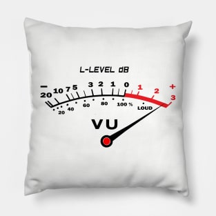 Volume VU Meter Pillow