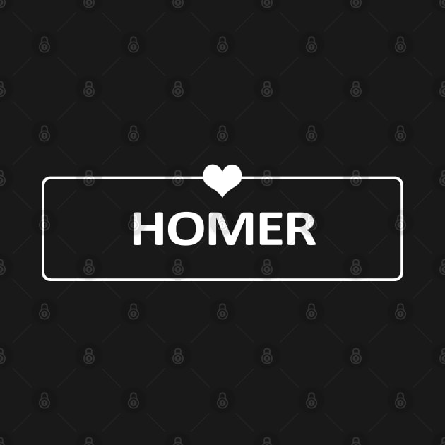 I Love Homer by ShopBuzz