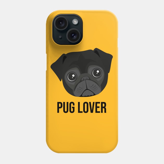 Pug lover Phone Case by NV