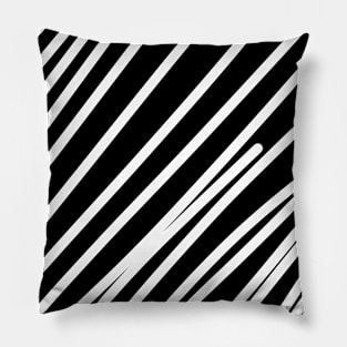 black square design Pillow