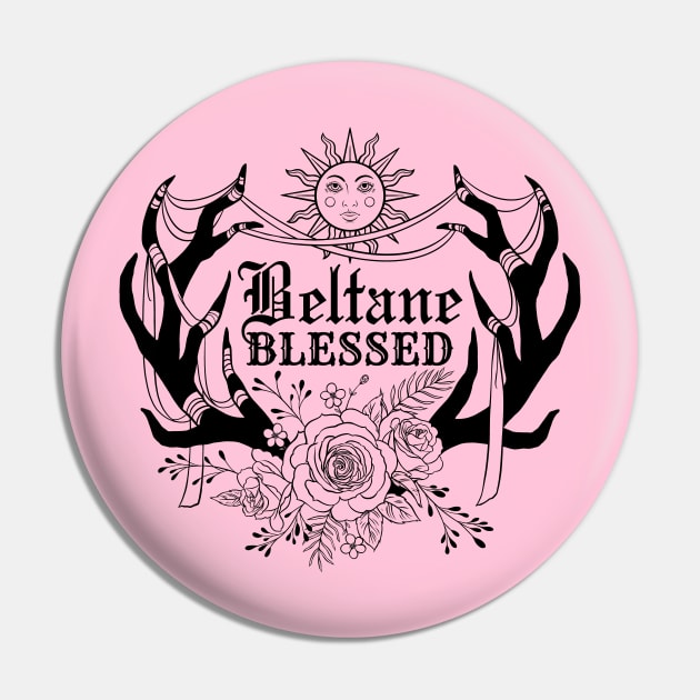 Beltane Blessed Pin by OccultOmaStore