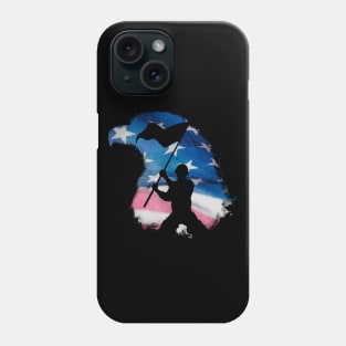 Eagle American Flag with Veterans Day Gift Idea Phone Case