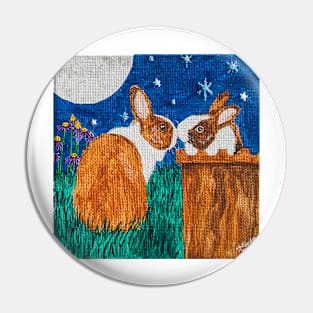 Bunny Anytime Valentines-Design Four Pin