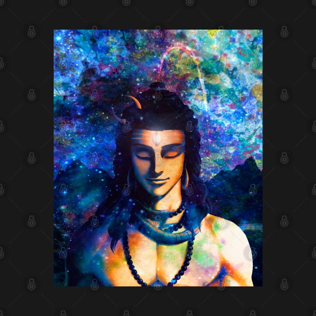 Shiva by MCAshe spiritual art 