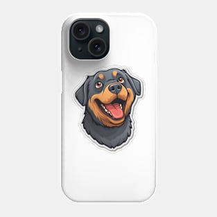 Adorable Rottie - Cute Rottweiler Artwork Phone Case