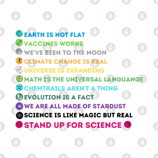 Earth Is Not Flat Vaccines Work Science Teacher Nerd Geek by bymetrend