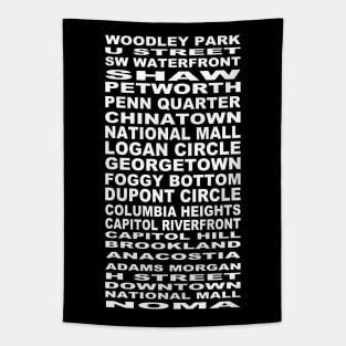 DC Neighborhoods Tapestry