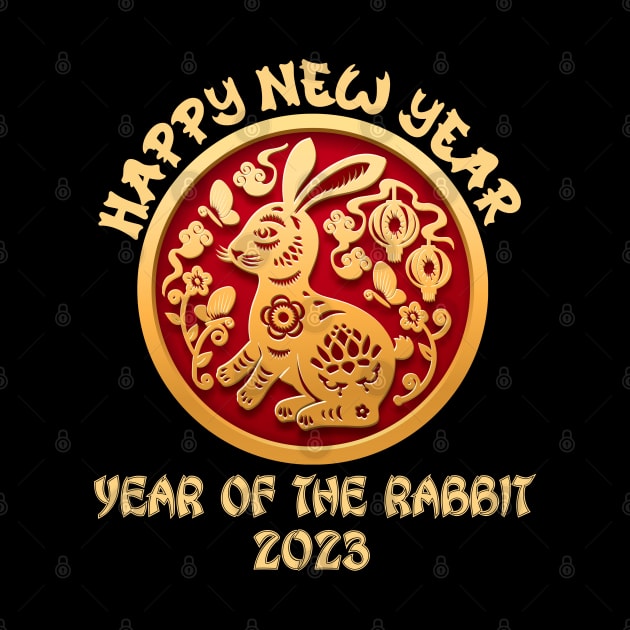 Year of the Rabbit 2023 Chinese New Year by jackofdreams22