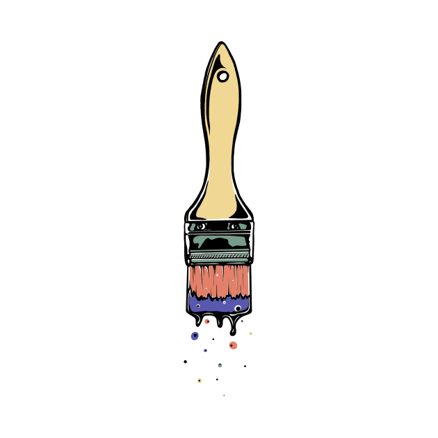 Paintbrush by trippyart