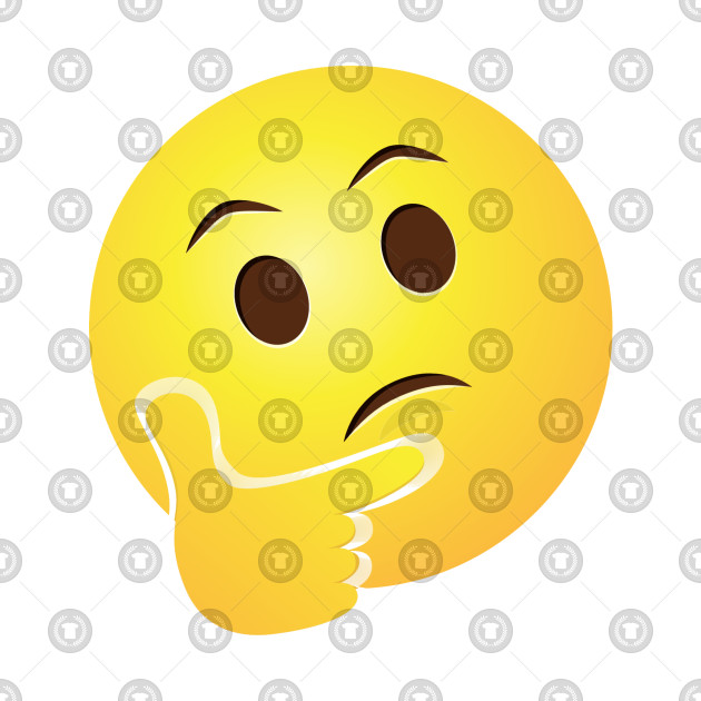 thinking emoji thinking emoji