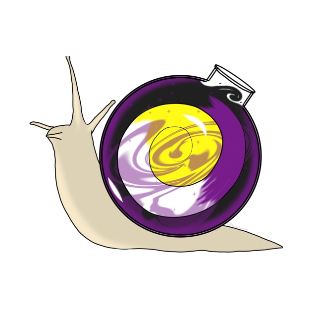 Copy of Cute Magic potion snail by RavenRarities