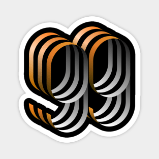 99 - orange Magnet