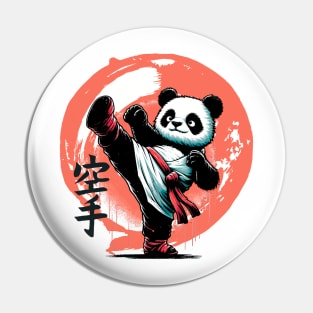 Badass Panda Kenpo Karate Pin