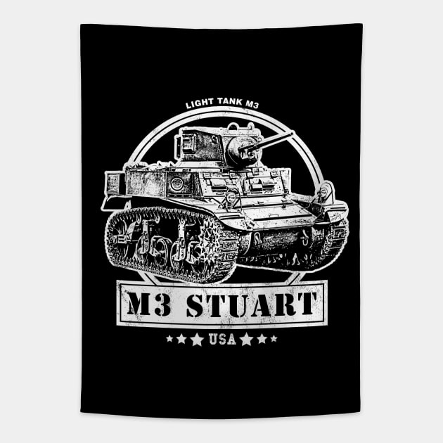 M3 Stuart Tapestry by rycotokyo81