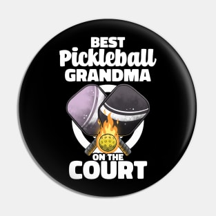 Best Pickleball Grandma Paddle Pickleballer Lucky Pickleball Pin