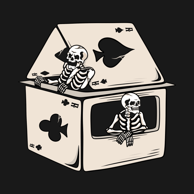 Card game skull by gggraphicdesignnn