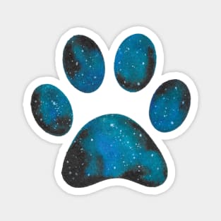 Galaxy pawprint Magnet