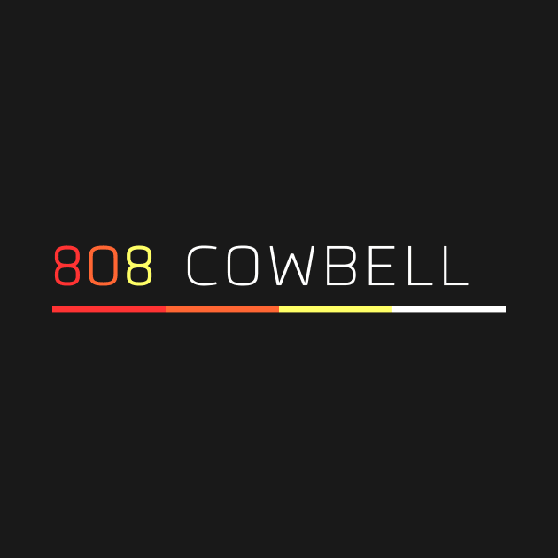 808 CowBell Retro Vintage Drum Machine by melostore