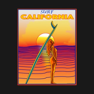 SURF CALIFORNIA PACIFIC COAST T-Shirt