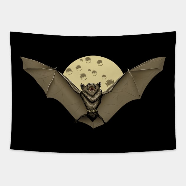 Bat not man Tapestry by Illcesar