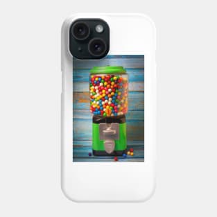 Green Bubblegum Machine Phone Case