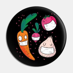 vegetarian funny mask vegans Pin