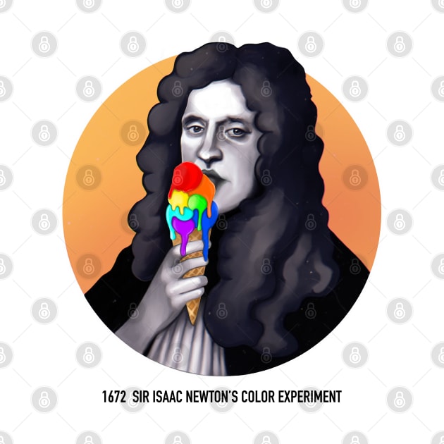 Isaac Newton color experiment ( white background version) by Meakm