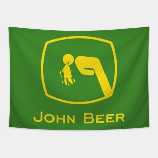 John Beer Logo Tapestry