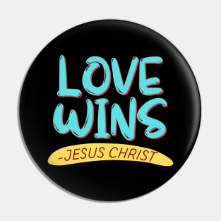 Love Wins | Christian Pin