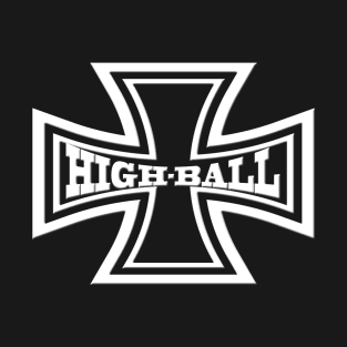 Iron Cross High-Ball Motorcycle T-Shirt