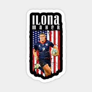 ilona maher / rugby's pro player Magnet