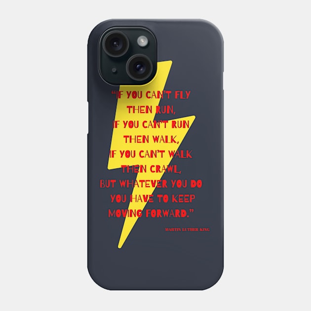 Keep Moving Phone Case by DanArt