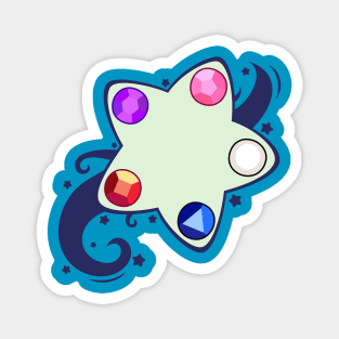 Star of the Crystal Gems Magnet