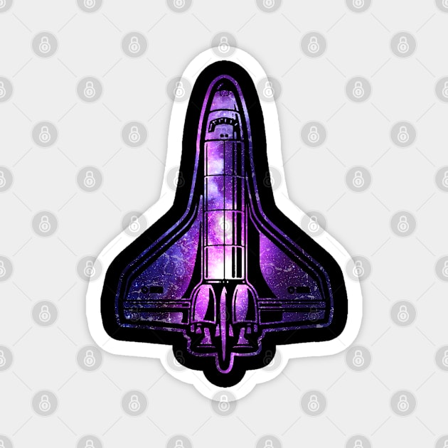 Space Shuttle Magnet by Mila46