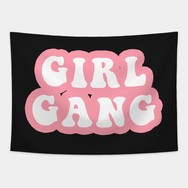 Girl Gang Tapestry by CityNoir