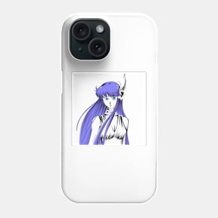 saori kido, the athena goddess in saint seiya Phone Case