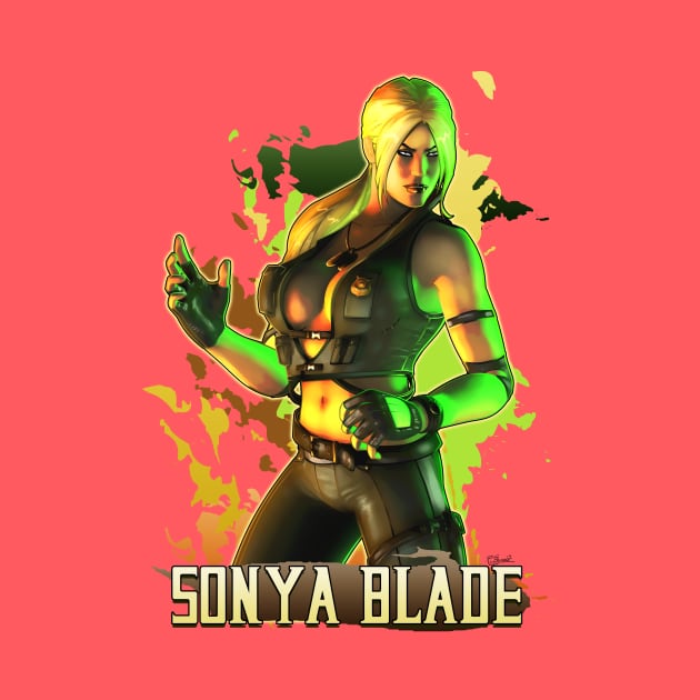 Sonya Blade by Keith_Byrne