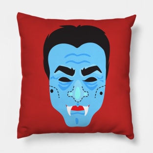 Halloween Vampire Face Mask Pillow