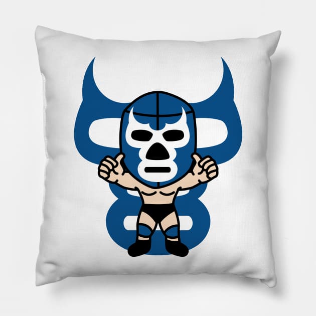 LUCHA#15 Pillow by RK58