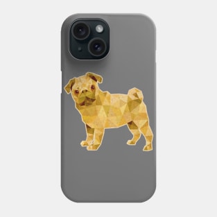 Pug Lowpoly Phone Case