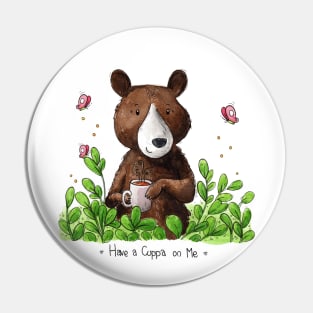 Have a Cuppa on Me Pin