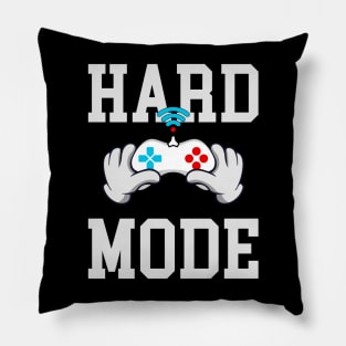 GAMES MERCH | HARD MODE EDITION Pillow